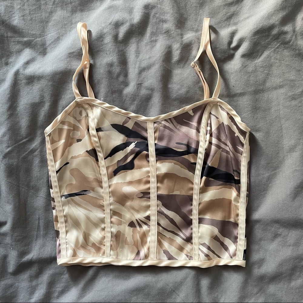 I.am gia camo top xxs